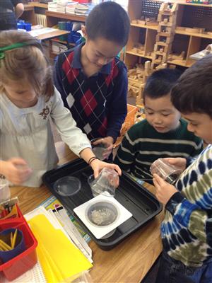 mixing solids and liquids 